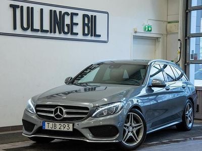 Begagnad Mercedes C220 AMG 170 HK (125 kW) 2018 Grå Kombi