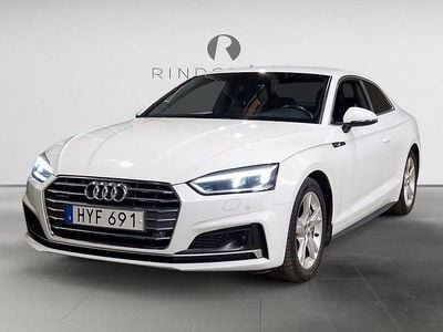 Vit Begagnad 2018 Audi A5 S-Line Sportkupé | 224 900 kr