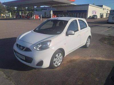 Vit Begagnad 2014 Nissan Micra Halvkombi | 72 000 kr (Lite dyr)