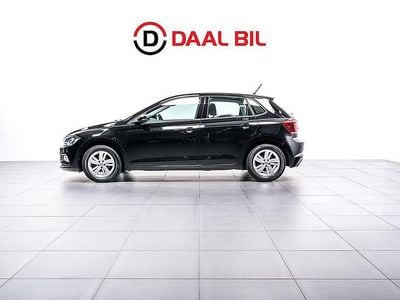 Begagnad VW Polo 95 HK (69 kW) 2018 Svart Halvkombi