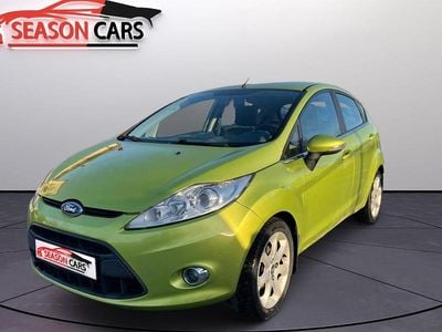 Begagnad Ford Fiesta Titanium 82 HK (60 kW) 2010 Grön Halvkombi