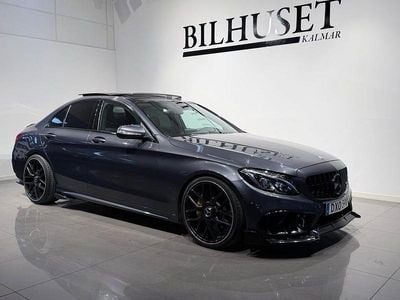 Begagnad Mercedes C300e AMG line 231 HK (169 kW) 2014 Grå Sedan