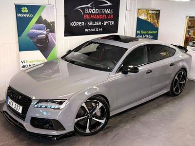 Grå (svart) Begagnad 2014 Audi RS7 Sportback Comfort Halvkombi | 479 900 kr