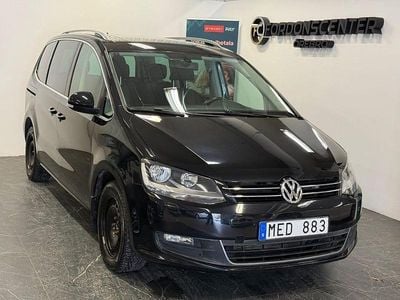 Svart Begagnad 2011 VW Sharan Minibuss | 114 900 kr (Lite dyr)