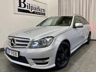 Begagnad Mercedes C220 AMG 170 HK (125 kW) 2013 Silver Kombi