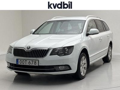 Begagnad Skoda Superb 170 HK (125 kW) 2015 Vit Kombi