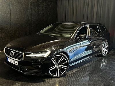 Begagnad Volvo V60 R-Design 310 HK (228 kW) 2018 Svart Kombi