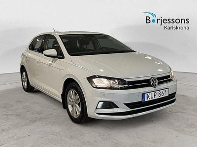 Vit Begagnad 2018 VW Polo Halvkombi | 134 900 kr (Marknadspris)