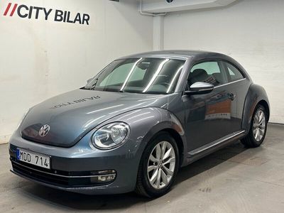 begagnad VW Beetle The 1.2 TSI Design plus Ny servad, Bluetooth, P-sensor 2012, Halvkombi