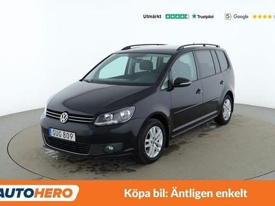 Begagnad VW Touran 141 HK (103 kW) 2015 Svart Minibuss