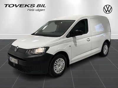 Candyvit Begagnad 2024 VW Caddy Minibuss | 224 900 kr (Bra pris)