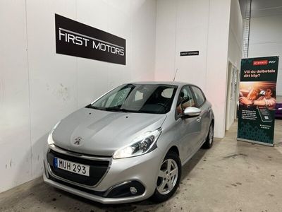 begagnad Peugeot 208 5-dörrar 1.2 VTi Euro 6/Två nycklar/ Välskött/ Nyservad