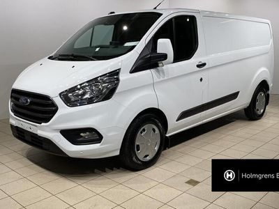 begagnad Ford Transit Custom Skåp Trend 320l LWB 2.0l Ecoblue 136hk 8AT FWD Diesel Dubbla Skjutdörrar