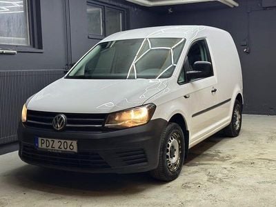 Begagnad VW Caddy 75 HK (55 kW) 2017 Vit Minibuss