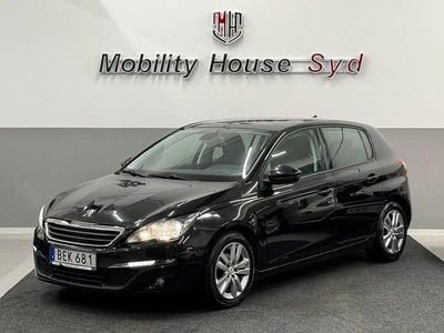 Begagnad Peugeot 308 Active 92 HK (67 kW) 2014 Svart Halvkombi