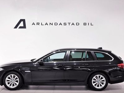 Svart Begagnad 2015 BMW 520 Kombi | 178 900 kr (Marknadspris)