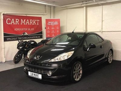 Begagnad Peugeot 207 CC Roland Garros 120 HK (88 kW) 2009 Svart Cab