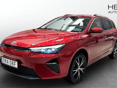 Röd Begagnad 2022 MG MG5 EV Luxury Kombi | 199 900 kr (Marknadspris)