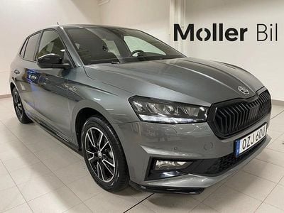 Begagnad Skoda Fabia Monte Carlo 116 HK (85 kW) 2024 Grå (graphite grey metallic) Halvkombi