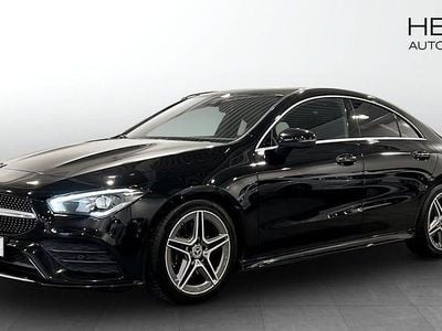 Svart Begagnad 2020 Mercedes CLA200 AMG Sportkupé | 299 900 kr (Marknadspris)