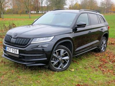 Black magic pärleffekt Begagnad 2020 Skoda Kodiaq SportLine SUV | 299 000 kr (Marknadspris)