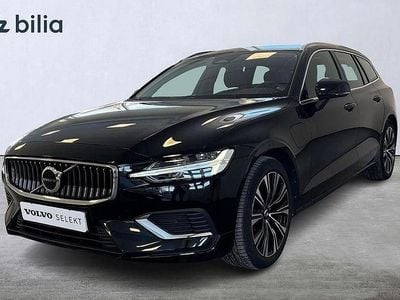 Begagnad Volvo V60 Core 253 HK (186 kW) 2022 Svart Kombi