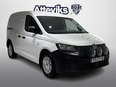 Vit Begagnad 2024 VW Caddy Minibuss | 249 900 kr (Lite dyr)