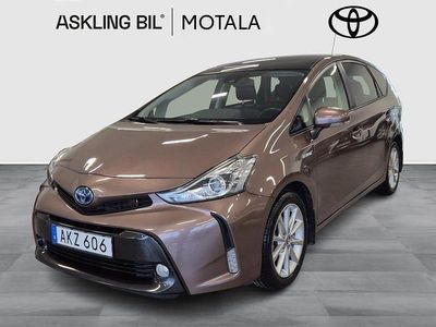 Brun Begagnad 2018 Toyota Prius+ Skyview Edition Minibuss | 249 000 kr (Dyr)