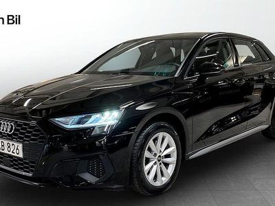 Begagnad Audi A3 Sportback Proline 150 HK (110 kW) 2022 Svart Halvkombi