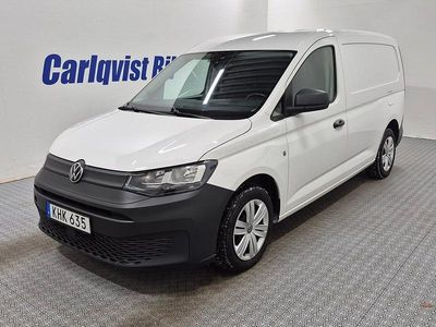 Vit Begagnad 2023 VW Caddy Maxi Minibuss | 319 000 kr (Lite dyr)