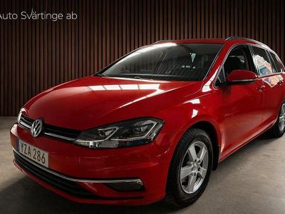 Begagnad VW Golf VII 110 HK (80 kW) 2017 Röd Kombi