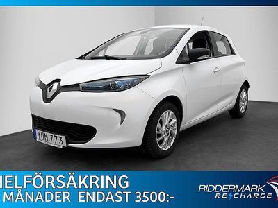 Vit Begagnad 2017 Renault Zoe Halvkombi | 89 800 kr (Marknadspris)