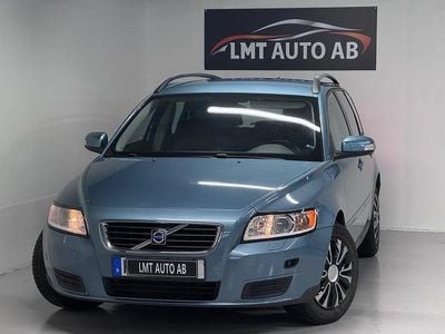 Begagnad Volvo V50 Kinetic 125 HK (91 kW) 2008 Blå Kombi