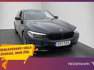 Blå Begagnad 2018 BMW 530 Sport Line Sedan | 234 900 kr (Lite dyr)