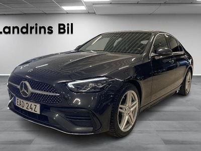 Begagnad Mercedes C300e AMG line 204 HK (150 kW) 2022 Grå Sedan