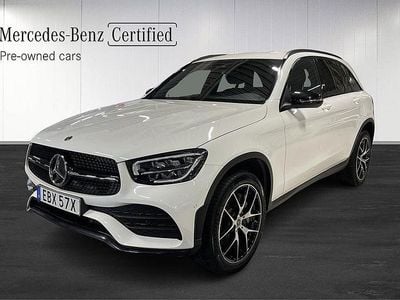 Vit Begagnad 2022 Mercedes GLC300e | 529 000 kr