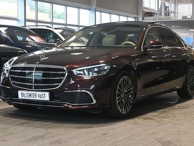 Begagnad Mercedes S500 436 HK (320 kW) 2021 Mörkröd Sedan