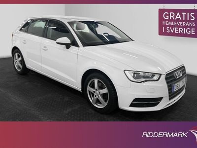 begagnad Audi A3 1.6 TDI 105hk Attraction Värmare Välservad 0,38l/mil