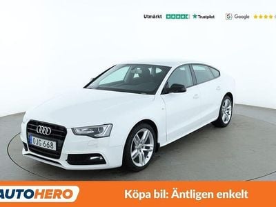 Vit Begagnad 2016 Audi A5 Sportback S-Line Halvkombi | 148 000 kr (Superpris)