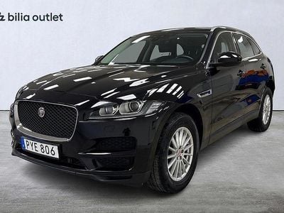 Svart Begagnad 2018 Jaguar F-Pace SUV | 224 900 kr (Marknadspris)