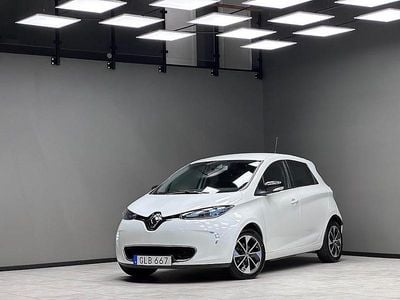Begagnad Renault Zoe 80 kW (109 HK) 2018 Vit Halvkombi