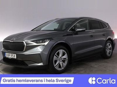Grå Begagnad 2023 Skoda Enyaq iV SUV | 380 990 kr (Marknadspris)