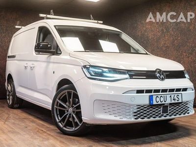 Vit Begagnad 2021 VW Caddy Maxi Minibuss | 269 500 kr (Lite dyr)