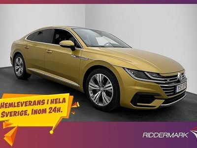 Begagnad VW Arteon GTS 241 HK (177 kW) 2017 Gul Halvkombi