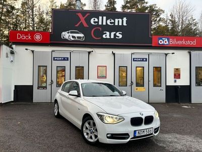 begagnad BMW 118 d 5-dörrars Sport line 143hk