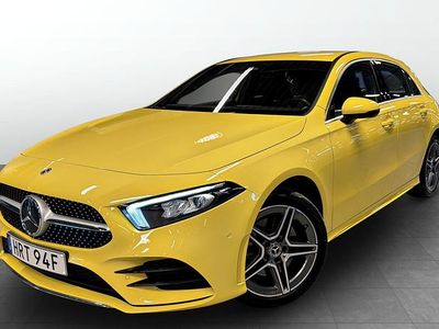 Begagnad Mercedes A250 AMG 218 HK (160 kW) 2023 Gul Halvkombi