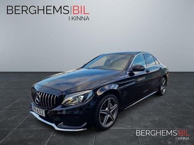 Begagnad Mercedes C220 AMG 170 HK (125 kW) 2018 Svart