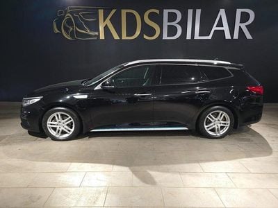 Begagnad Kia Optima Advance 205 HK (150 kW) 2019 Svart Kombi
