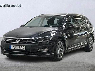 Begagnad VW Passat R-line 190 HK (139 kW) 2017 Mörkgrå Kombi