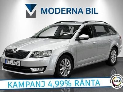Begagnad Skoda Octavia Ambition 140 HK (102 kW) 2015 Silver Kombi